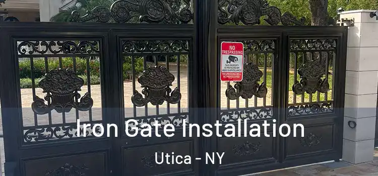 Iron Gate Installation Utica - NY
